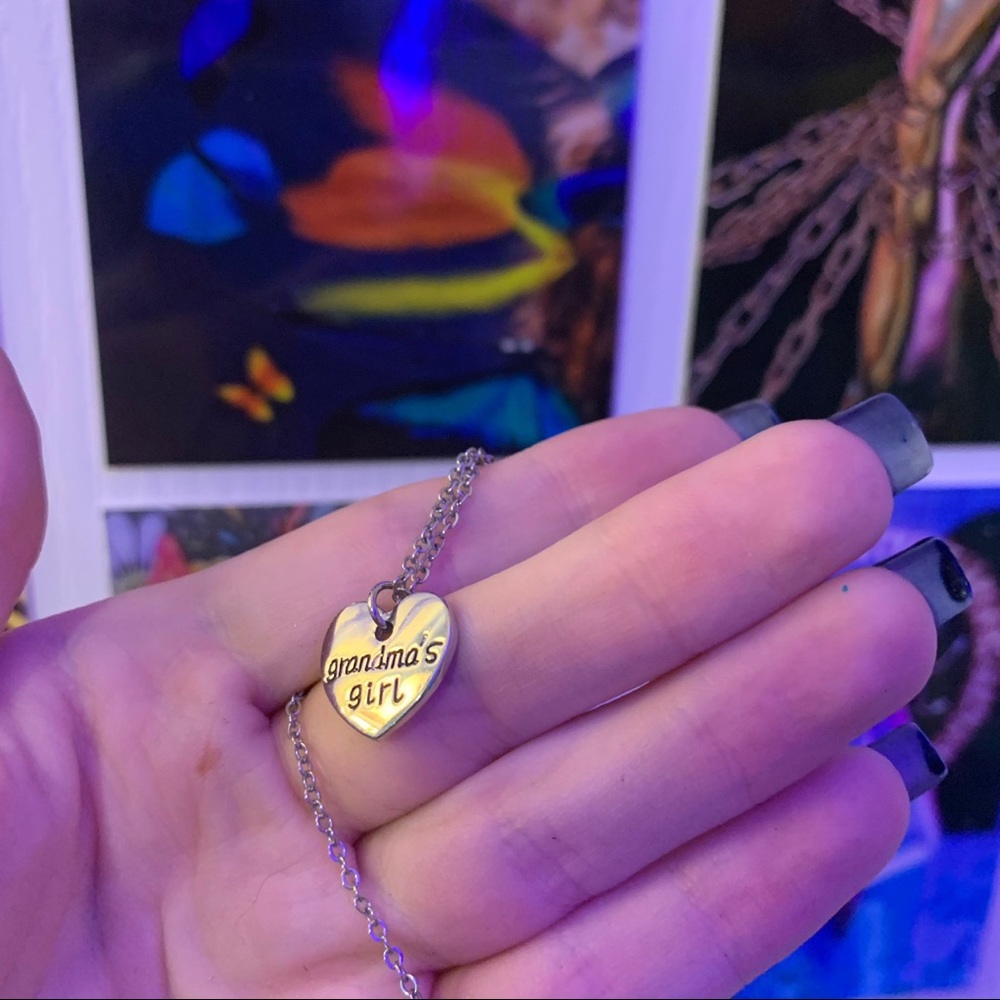 “grandma’s girl” necklace